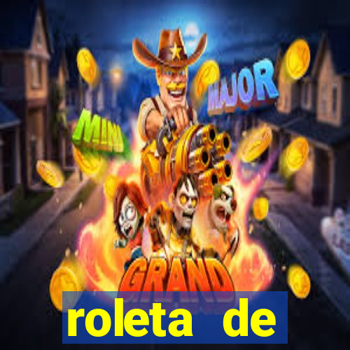 roleta de personagens de desenhos